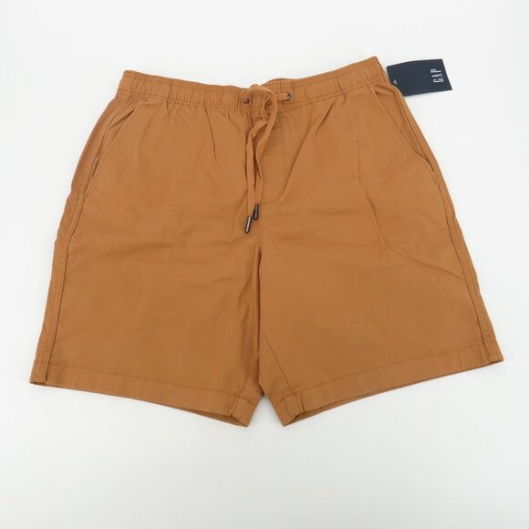 Gap Men's Brown Sugar Pull-On Shorts Medium NWT $39.95 - Picture 3 of 5